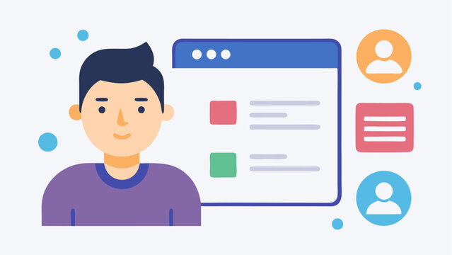 User Profile and Settings A simple design showing a user avatar with customization options for personalization like theme color notification preferences and linking bank accounts.