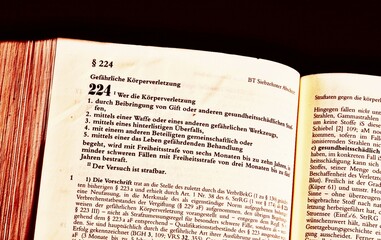 Text of a law
