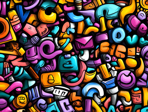 Help Doodle Background