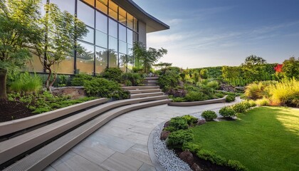 Fototapeta premium path in the garden