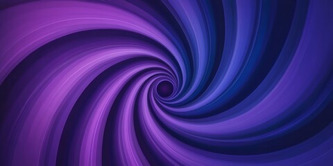 Fototapeta premium Vibrant abstract background featuring a swirling vortex in shades of purple and blue, creating a dynamic and hypnotic visual effect.