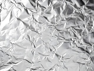 crumpled foil