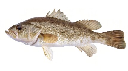 A Magnificent and Distinctive Cod Fish: A Prime Seafood in the Ocean Realm. This large - sized, silver - hued fish is a staple in the seafood market