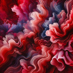 Obraz premium abstract background with flowers color pattern