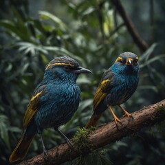 Fototapeta premium Design a new species of bird—what does it look like?