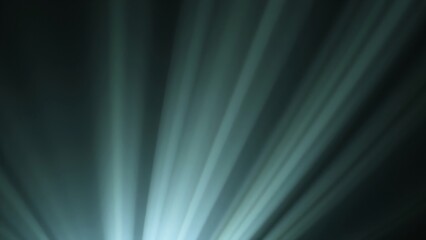 Fototapeta premium Abstract Light Rays Background Teal and White Convergence
