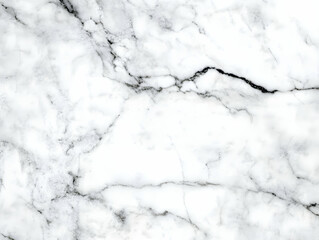 Naklejka premium White Marble Texture Background Shows Elegant Natural Stone Pattern for Luxurious Design
