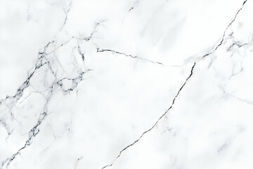 White Marble Texture Background Displays Natural Veins and Elegant Pattern for Interior Design Projects