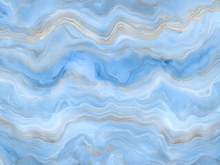 Obraz premium Abstract Blue and Gold Marble Texture Background Creates a Luxurious and Elegant Design