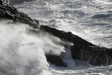 Breakers in Puertito de los Molinos , Fuerteventura , Canary Islands