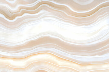 Abstract Beige and White Marble Texture Background Creates a Smooth, Elegant, and Soft Feel