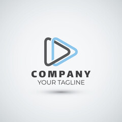 Arrow logo design icon template