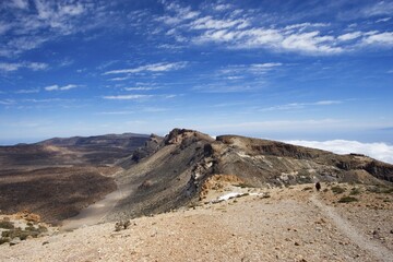 National park Canadas del Teide - view from Guajara mountain - Tenerife Canary Islands Spain