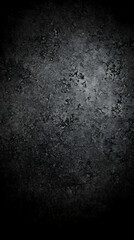 Dark Grunge Textured Background Creates a Moody and Mysterious Atmosphere with Subtle Hints of Light