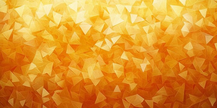 Geometric Gold Foil, Dynamic Composition, Sharp Edges, Luminous Color, Seamless Vector Pattern