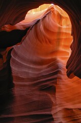 Sandstone formation at Lower Antelope Canyon, Slot Canyon Arizona, USA, North America