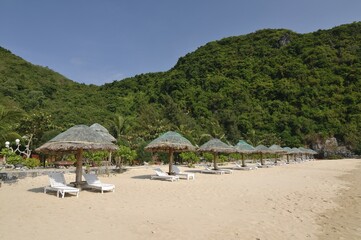 Beach, Cat Ba, Halong Bay, Vietnam, Southeast Asia, Asia