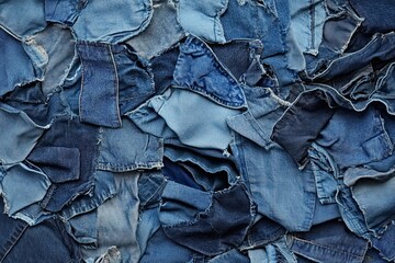 blue jeans background.