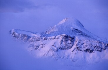 Sunrise on 2792m high Hoher Gjaidstein Styria, Austria Europe