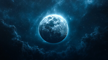 Obraz premium One type of astronomical event is a solar eclipse. An accurate depiction of a solar eclipse. The sun is obscured by the moon. artificial intelligence generation