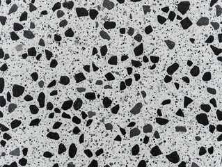 Black and White Terrazzo Flooring Creates a Stylish and Modern Look for Your Home