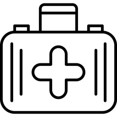 Obraz premium First aid kit Icon