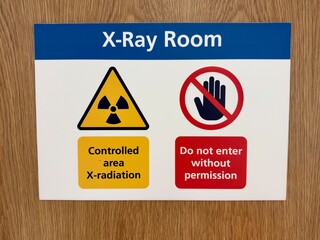 Hospital x-ray sign