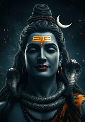 Maha Shivratri, a Hindu festival celebrated of Shiva Lord	

