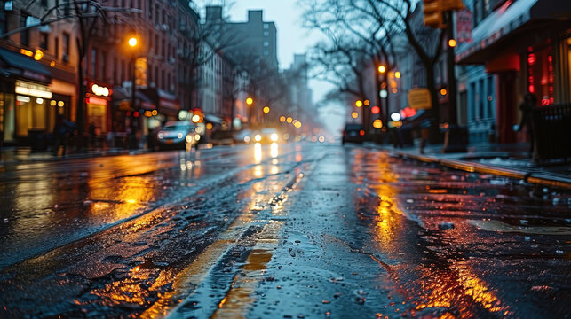 night view of the city