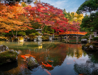 Generated image　秋の日本庭園