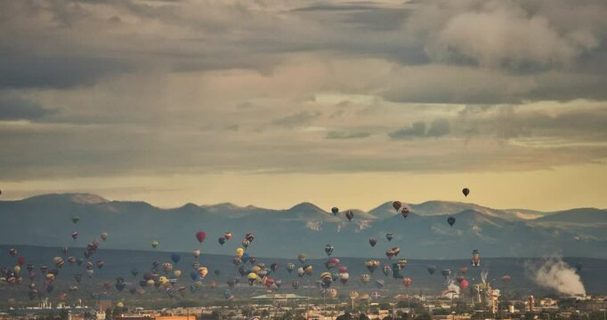 2018 Albuquerque International Balloon Feista Time Lapse