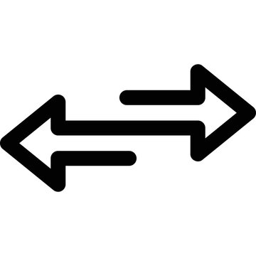 Opposite Direction Arrows