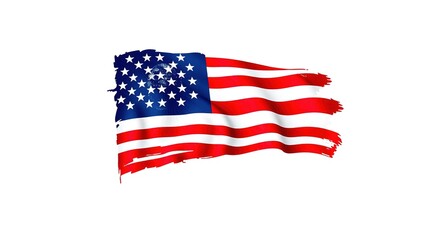 Obraz premium Celebrating Labor Day with Patriotic Pride: Social Media Graphics & Hashtags