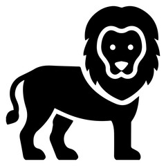cute lion icon