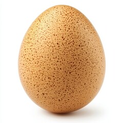 Fresh eggs isolated on a white background, carefully cut out for a clean, crisp, and simple presentation.