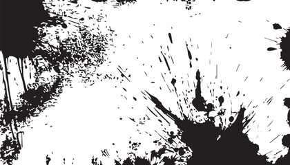Black and White Abstract Grunge Texture background. Grunge Distressed Paint Background Overlay Texture. 