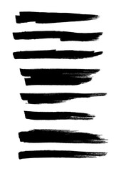 Bold Marker Strokes. Strong black marker lines with a bold, expressive texture, slightly faded for an artistic touch.