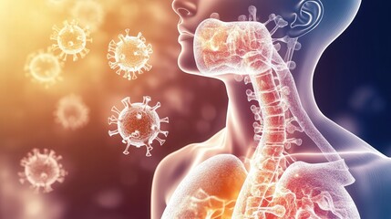 What is the connection between air quality levels and the prevalence of coughing caused by fine dust particle