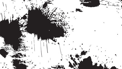 Black and White Abstract Grunge Texture background. Grunge Distressed Paint Background Overlay Texture. 