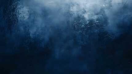 Obraz premium Deep blue textured background, abstract grunge navy backdrop. Perfect for design projects needing a moody atmosphere.