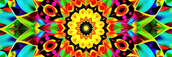 Floral Pattern Background with Repeating Decorative Motifs