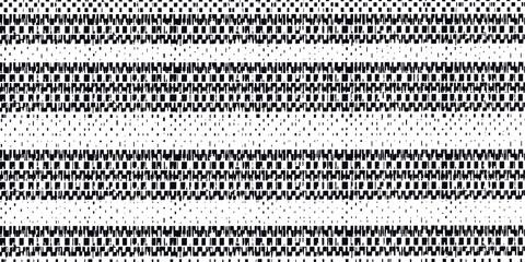 Geometric Crosshatch Pattern Fabric Design