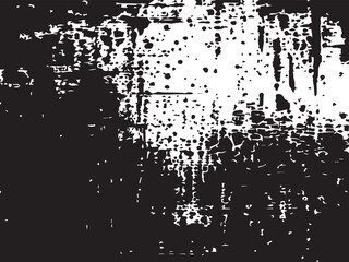 Black and white dust and Scratched Textured Background. Black and white Grunge texture. Distress overlay texture. Vector EPS10.