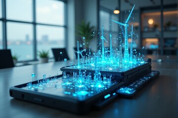 AI optimizing sustainable energy generation in offshore wind farms