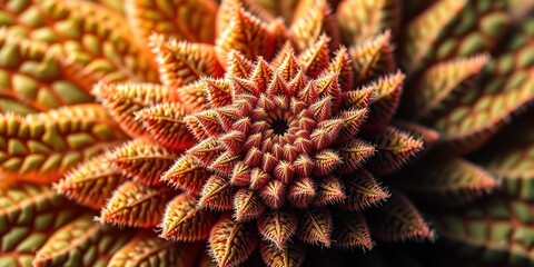 Intricate Plant Growth: Fractal Patterns in Nature