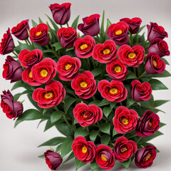 Obraz premium Flores de San Valentín