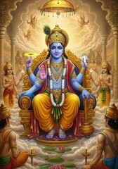 Fototapeta premium Lord Vishnu