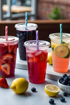 Slush on table 