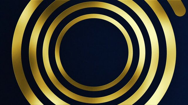 Elegant gold geometric frame with luxury style on dark background. Perfect for luxury invitations, branding, and sophisticated designs