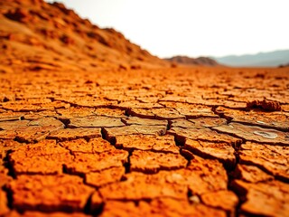 Obraz premium The Silent Suffering: Drought's Impact on the Land